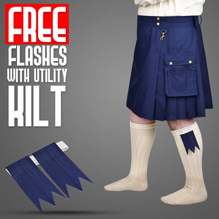 Phantom Modern Blue Utility Kilt