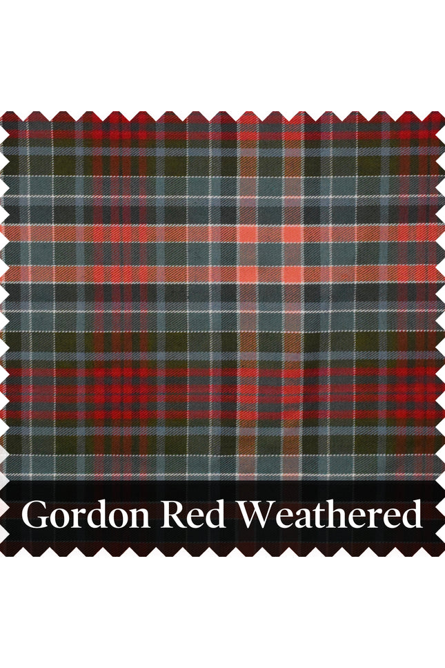 Gordon écossais rouge vieilli - Tartan