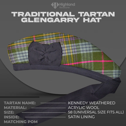Glengarry Hat | Kennedy Weathered