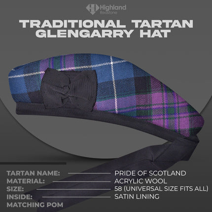 Glengarry Hat | Pride of Scotland