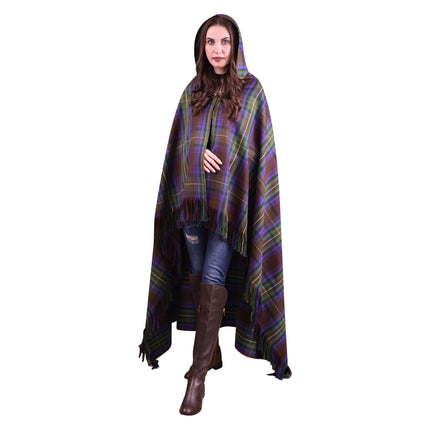 Women Tartan Cloak - Isle of Skye