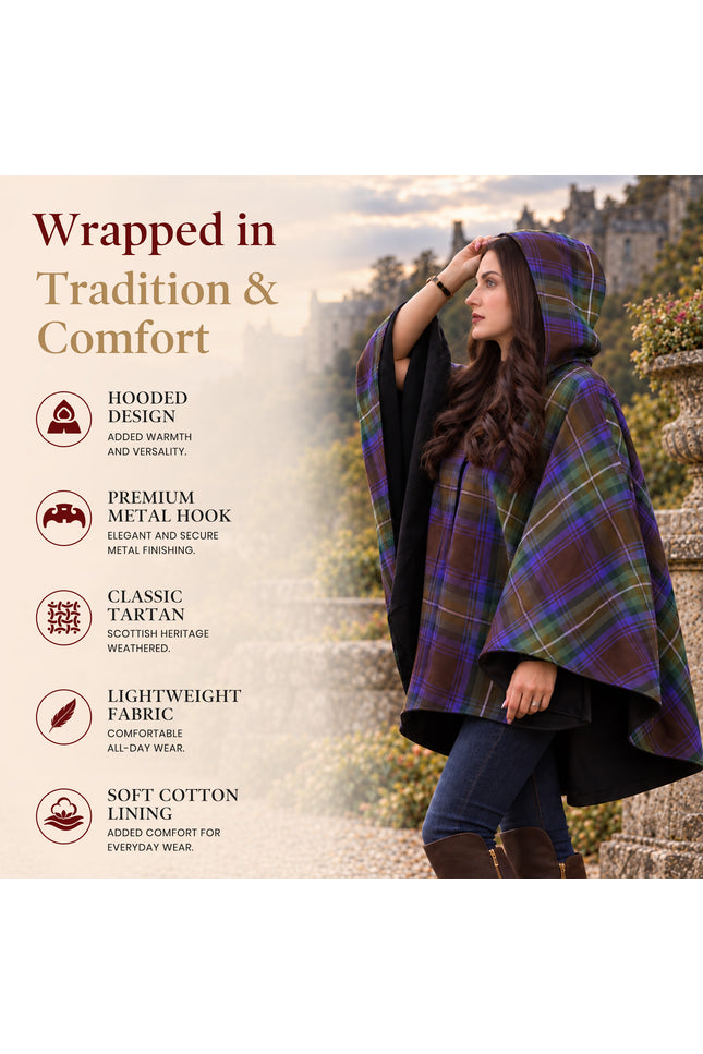 Cape tartan femme - Île de Skye