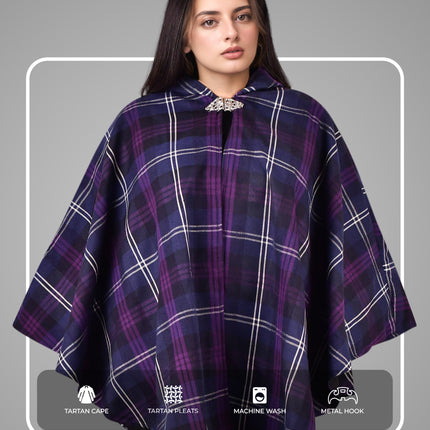 Women Tartan Cape - Heritage of Scotland