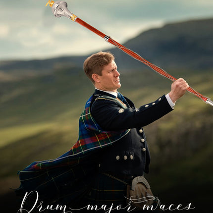 American Maces, Drum Major Maces (Eagle Head)