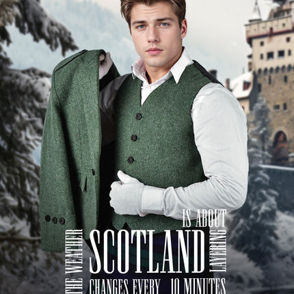 Green Argyll Jacket & Vest