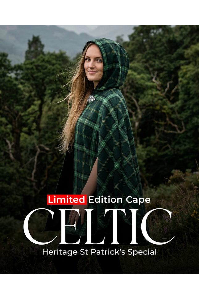 Women Tartan Cape – Celtic - Limited Edition
