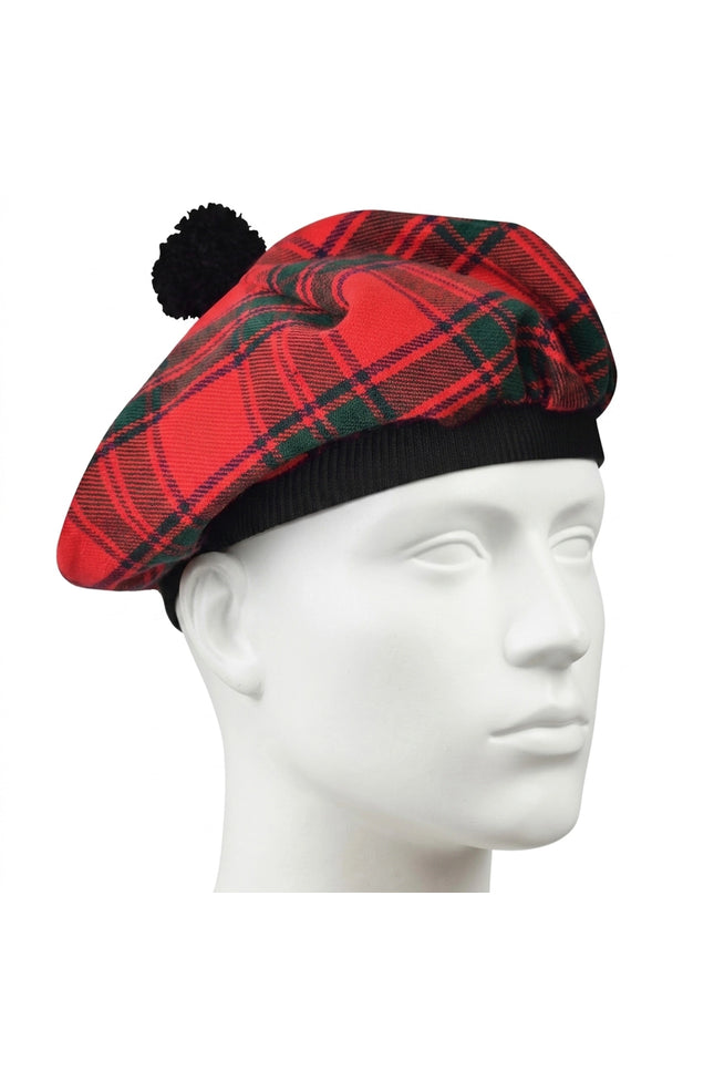 Tam O'Shanter Hat with Pompom | Macintosh Tartan
