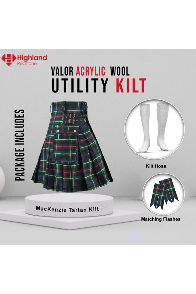 Valor Acrylic Kilt Bundle Lite | Mackenzie