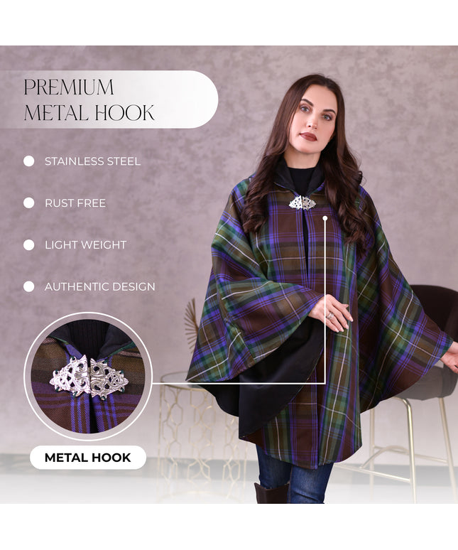 Women’s Cape in Isle of Skye Tartan