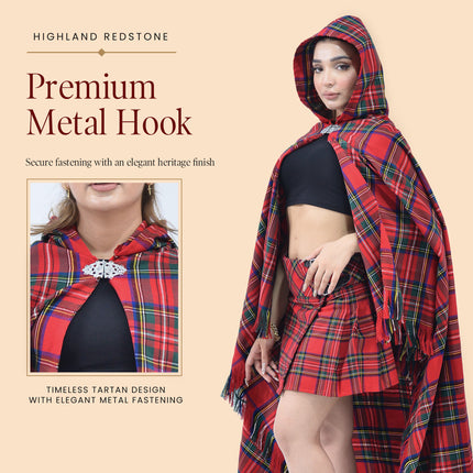 Cape écossaise pour femme - Royal Stewart