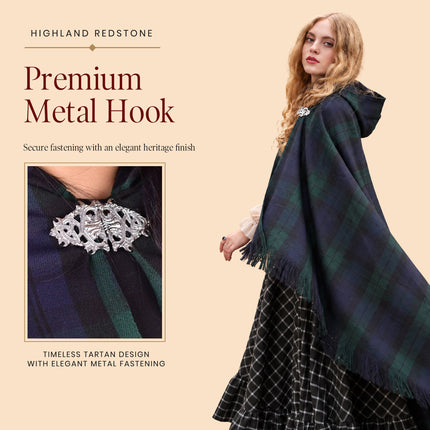 Cape écossaise pour femme - Black Watch