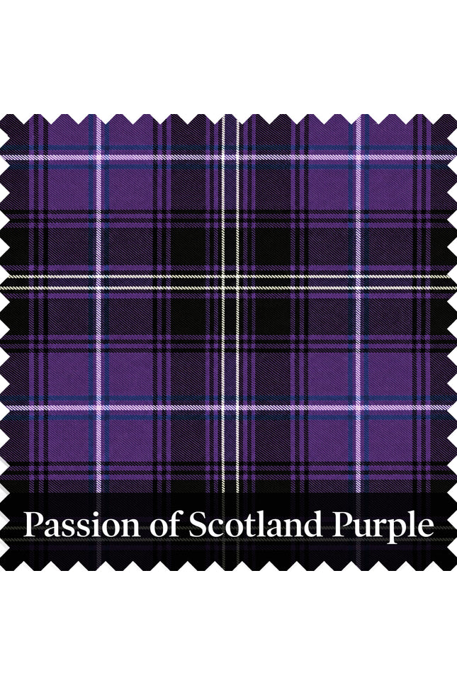 Passion d'Écosse Violet - Tartan