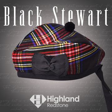 Black Stewart Glengarry