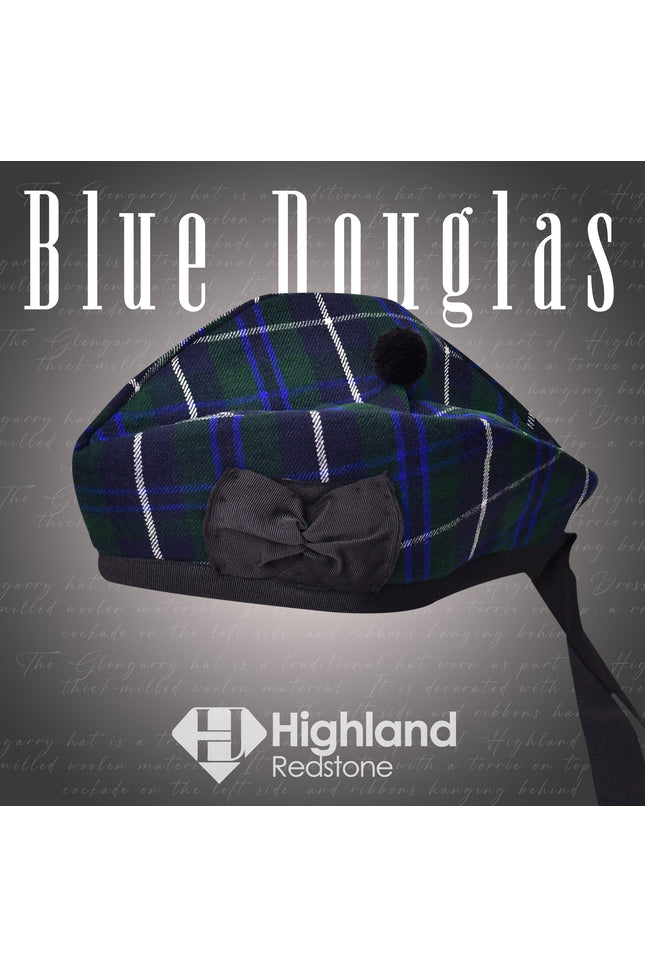 Glengarry Hat | Blue Douglas