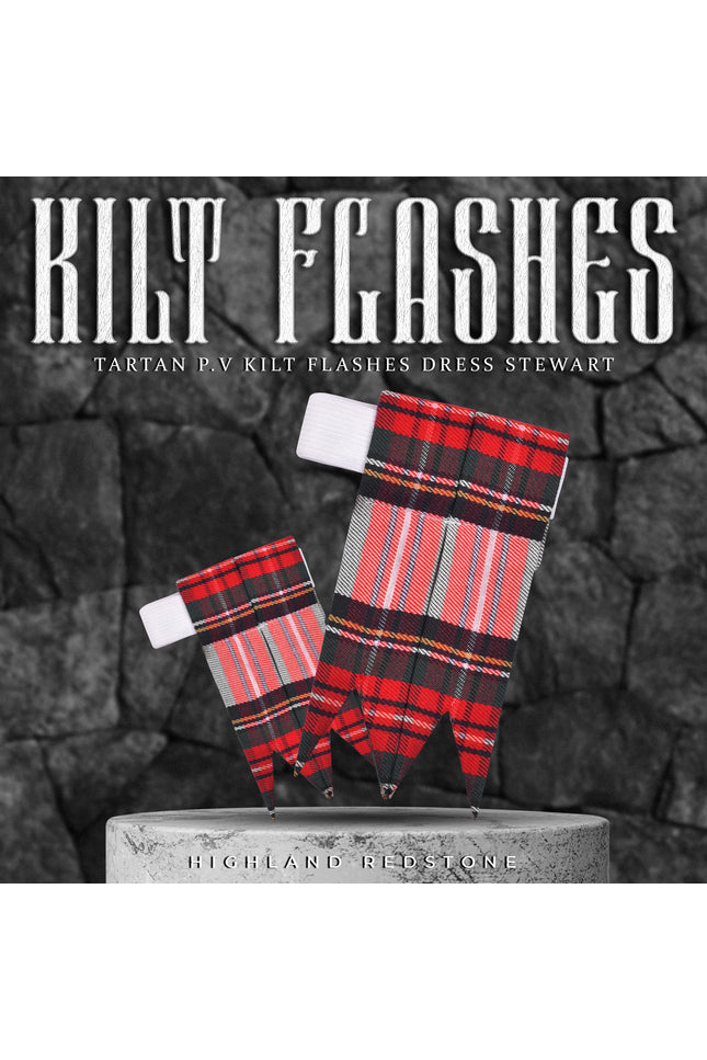 Tartan Kilt Flashes | Dress Stewart