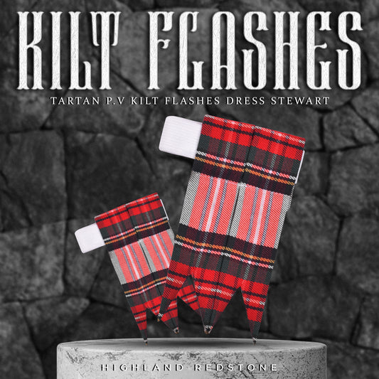 Tartan Kilt Flashes | Dress Stewart
