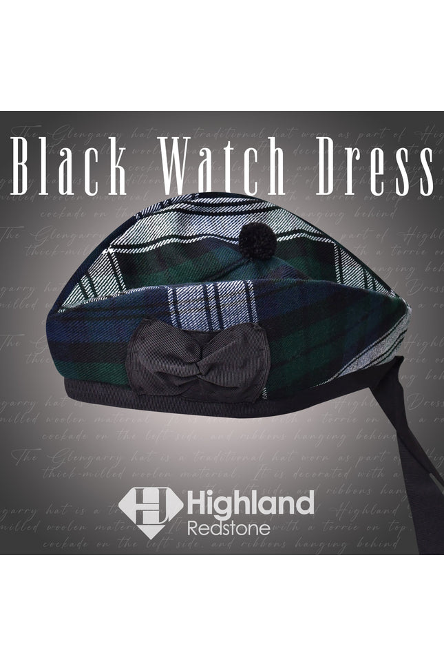Glengarry Hat | Black Watch Dress
