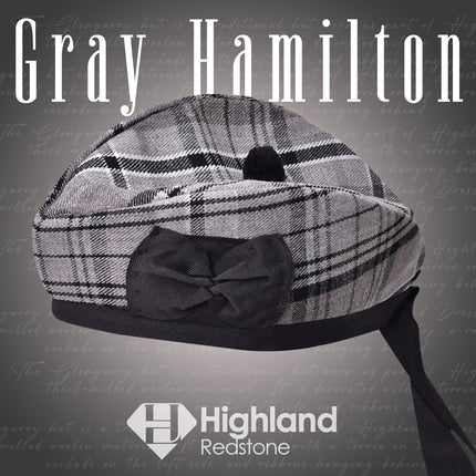 Glengarry Hat | Gray Hamilton