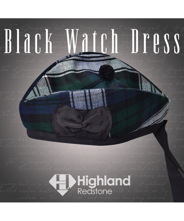 Black Watch Dress Glengarry