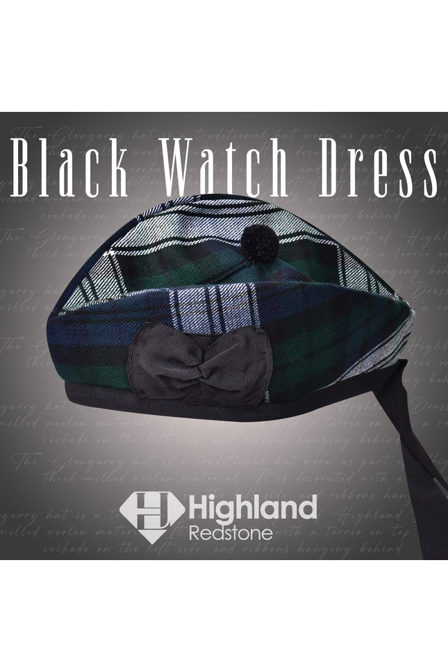 Black Watch Dress Glengarry