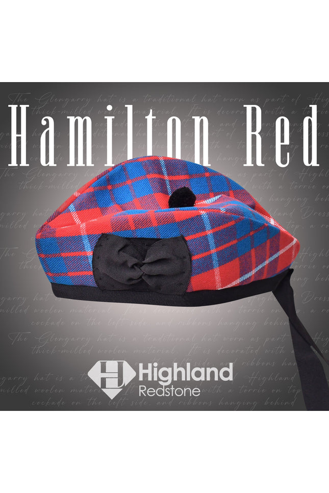 Glengarry Hat | Hamilton Red