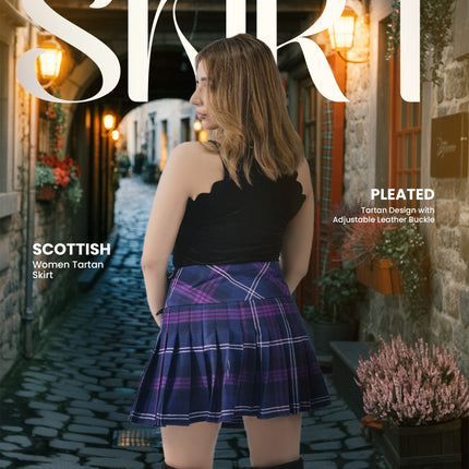 Women's Tartan Billie Skirt| Heritage of Scotland