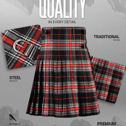 Spirit of Bruce Hybrid Utility Kilt for Men – Traditional Style with Modern Functionality