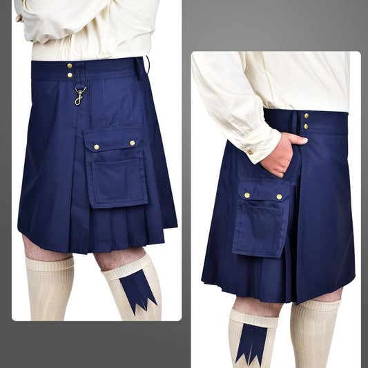 Phantom Modern Blue Utility Kilt