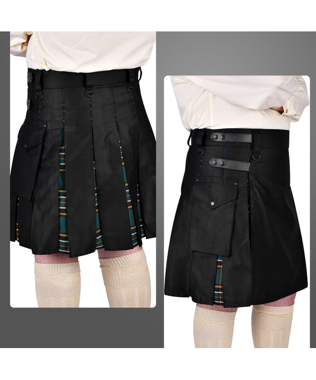 Irish Heritage Hybrid Utility Kilts for Men  – Traditional Style with Modern Functionality