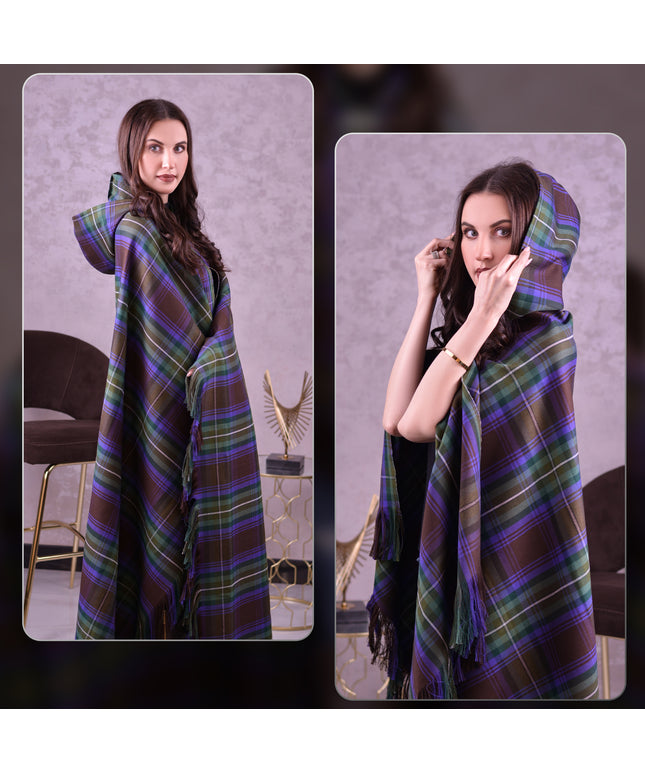 Women Tartan Cloak - Isle of Skye