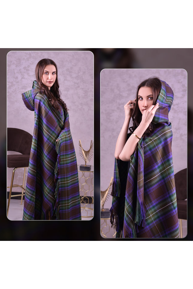 Women Tartan Cloak - Isle of Skye