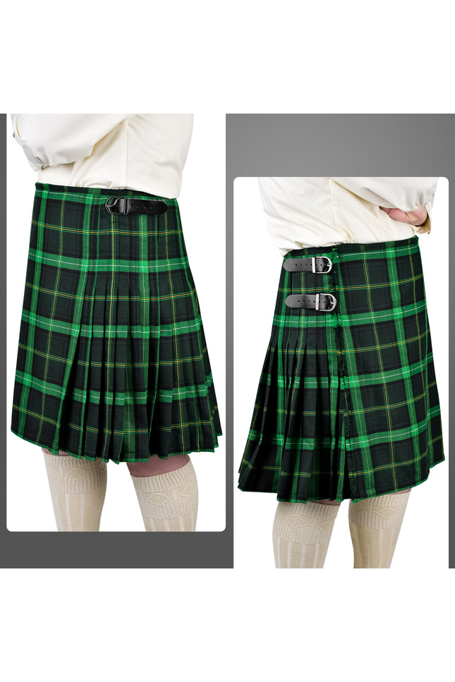 Kilt for Men I Celtic Tartan Kilt Polyviscose 8 Yard Traditional Men Kilt