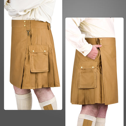 Phantom Modern Khaki Utility Kilt
