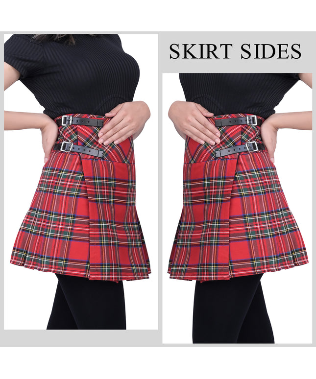 Women's Tartan Billie Skirt| Royal Stewart
