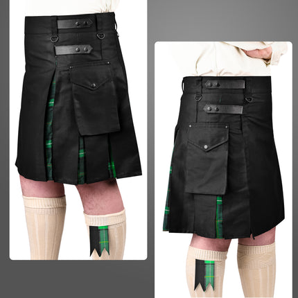 Celtic Hybrid Utility Kilt for Men – Traditional Style with Modern Functionality