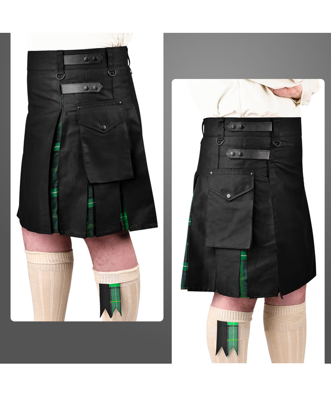 Celtic Hybrid Utility Kilt for Men – Traditional Style with Modern Functionality