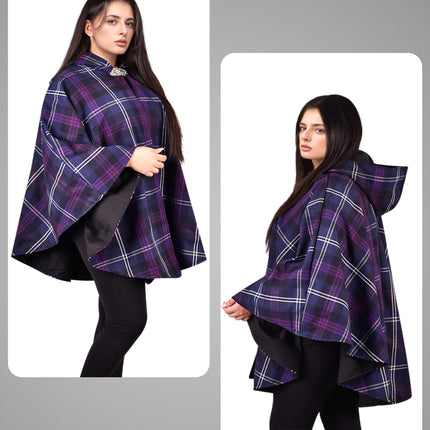 Women Tartan Cape - Heritage of Scotland