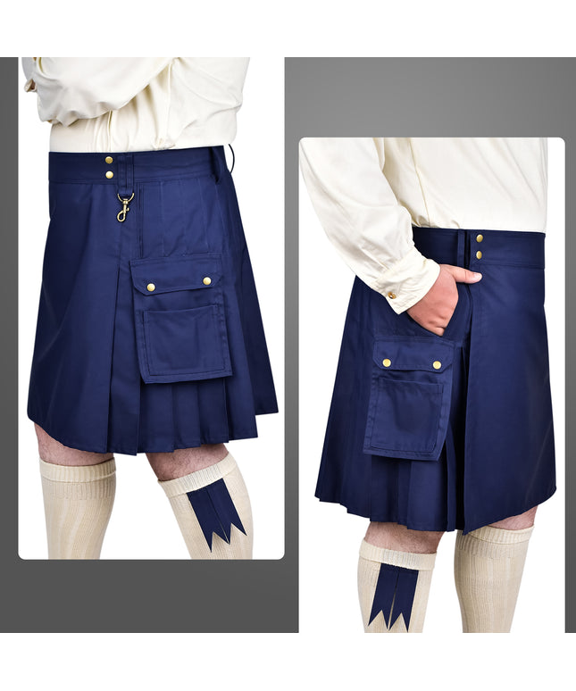 Phantom Modern Blue Utility Kilt