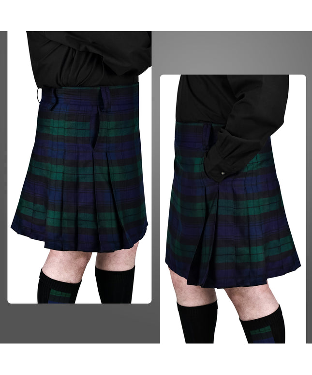 Sports kilt For Men - Athletic Kilt P.V. 8 Yard | Velcro Closing