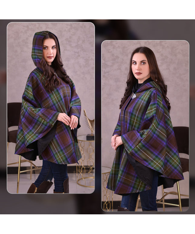 Women’s Cape in Isle of Skye Tartan