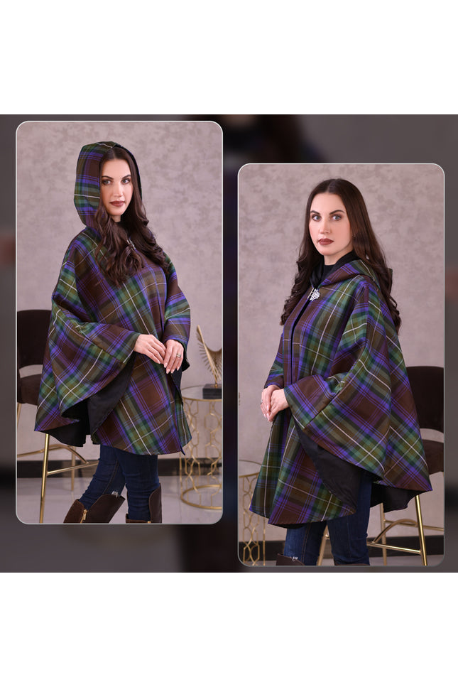 Women’s Cape in Isle of Skye Tartan
