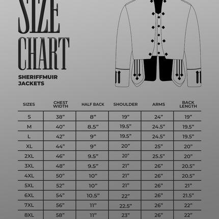 Black Sheriffmuir Jacket & Vest
