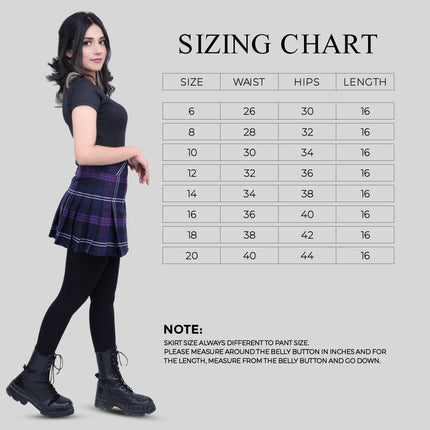 Women's Tartan Billie Skirt| Heritage of Scotland