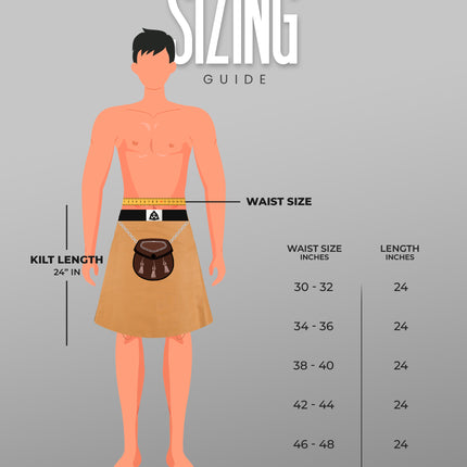 Phantom Modern Utility Kilt | Khaki