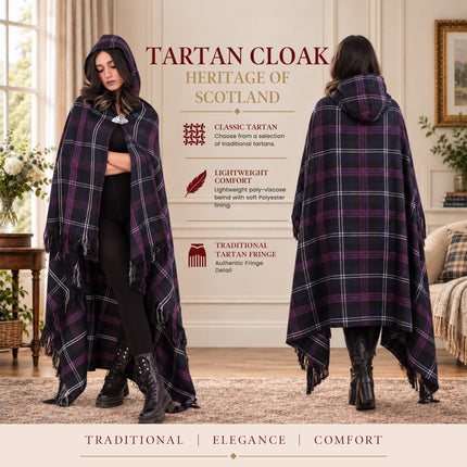 Cape écossaise pour femmes (Heritage Of Scotland)