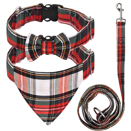 Dog Collar and Leash Set –  Dress Stewart