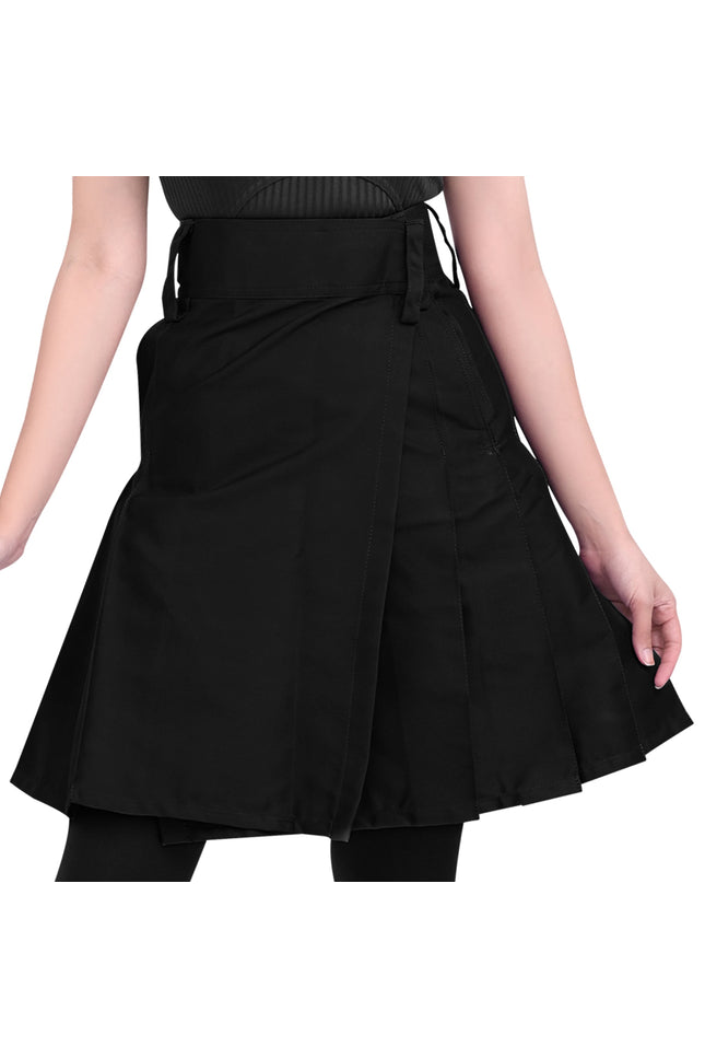 Raven Women Kilt - Black