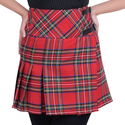 Women's Tartan Billie Skirt| Royal Stewart