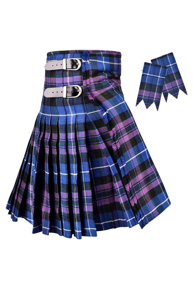 Falda escocesa acrílica | Falda escocesa Royal Stewart de 16 oz