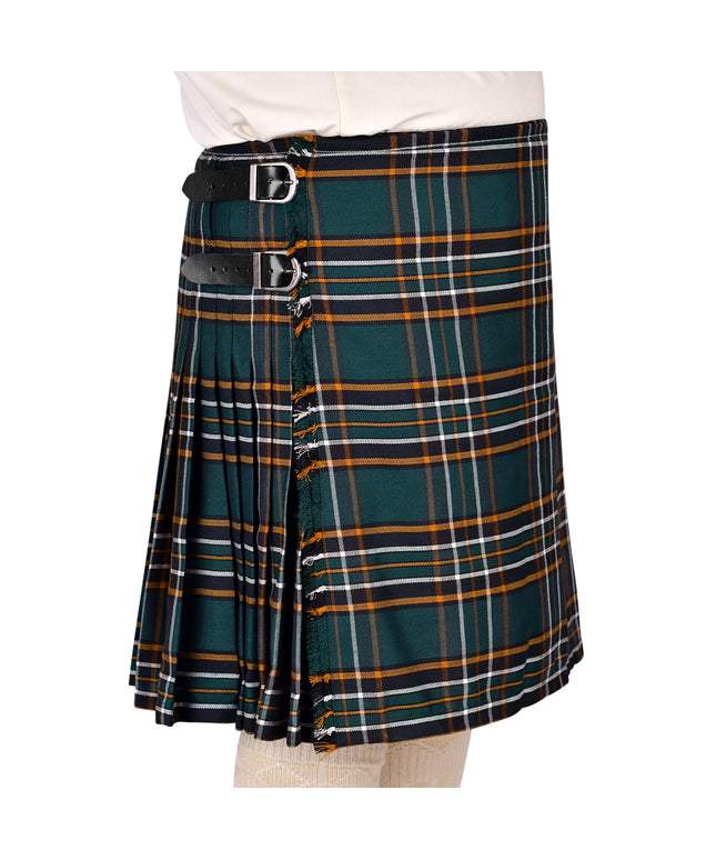 Kilt for Men I Irish Heritage Tartan Kilt Polyviscose 8 Yard Traditional Men Kilt